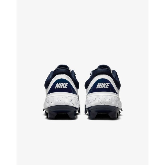 Nike Alpha Huarache Elite 4 Low MCS White Navy FD6255-107 Men's Size 10.5 - Picture 5 of 7